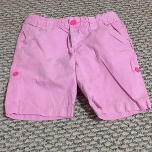 Girls midi cotton shorts